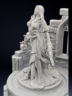 Seraphina - Gothic Sorceress Diorama Statue