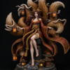Kitsara Kitsune Spirit – 120mm Fantasy Statue