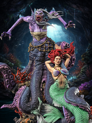Little Mermaid – The Sea Witch’s Bargain Diorama | 100mm