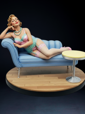 Clara – Hollywood Lounge Retro Glamour Collector Display