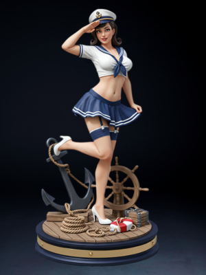 Ruby – Sailor Cherry Bomb Collector Display