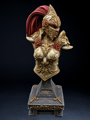 Bellatrix the Graveblade Paladin – Elysian Edition – Dark Fantasy Paladin Collector Bust (120mm Collector Scale)